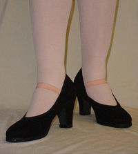 Suede Higher Heel